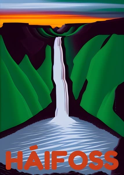 Háifoss variant 002