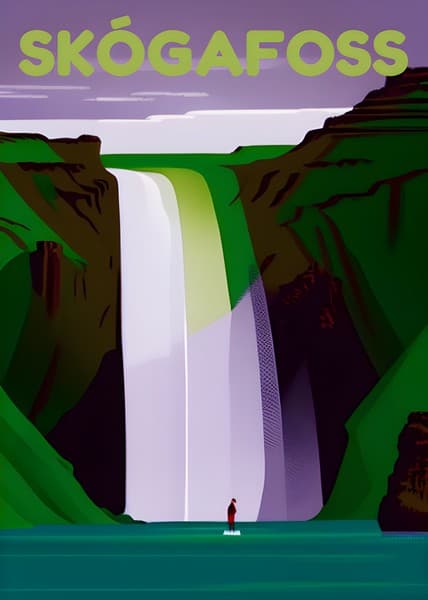 Skógafoss variant 004